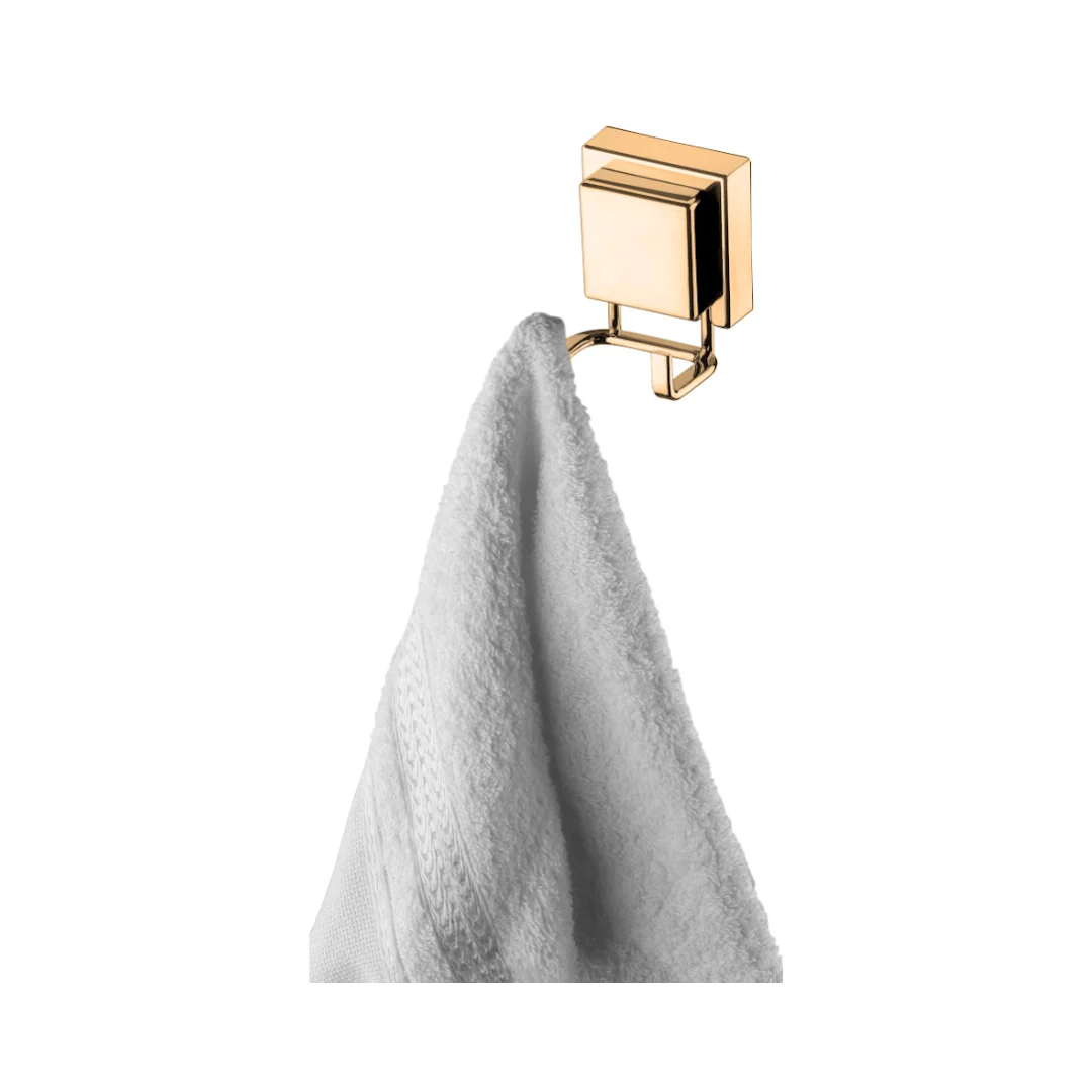 Gancho Duplo com Ventosa Dourado - Image 4