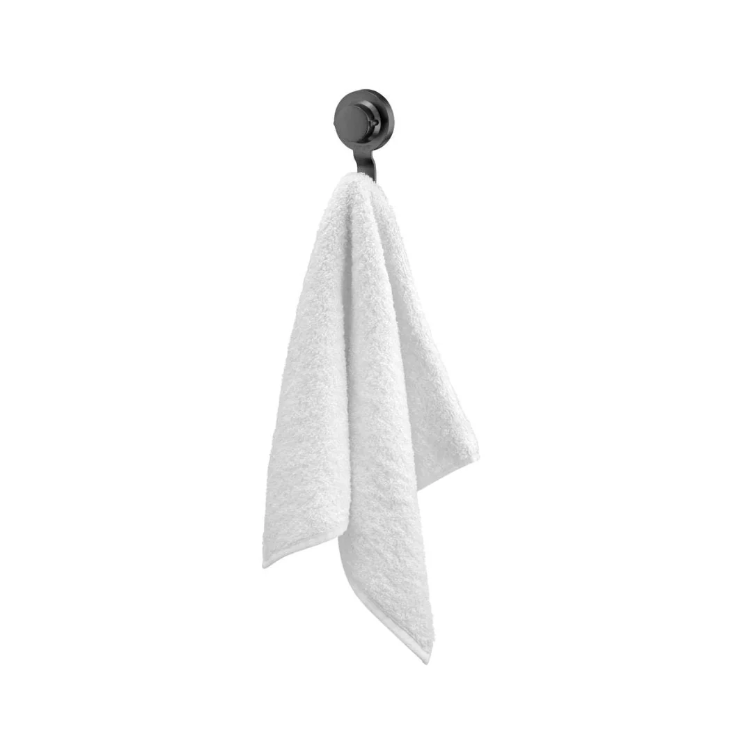 Gancho de Parede Preto Fosco com Ventosa Resistente 10,5cm - Image 7