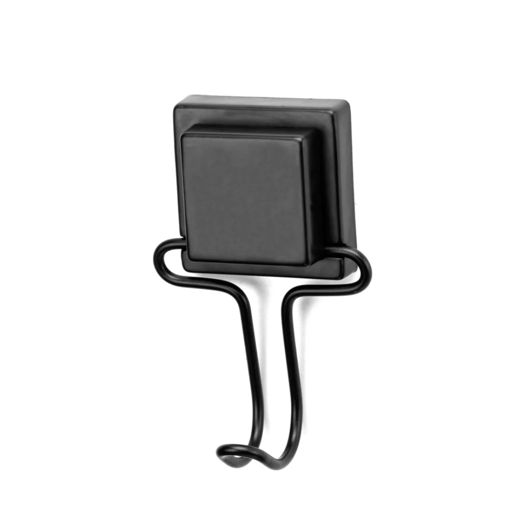 Gancho Multiuso de Parede Fixação Ventosa Preto - Image 5