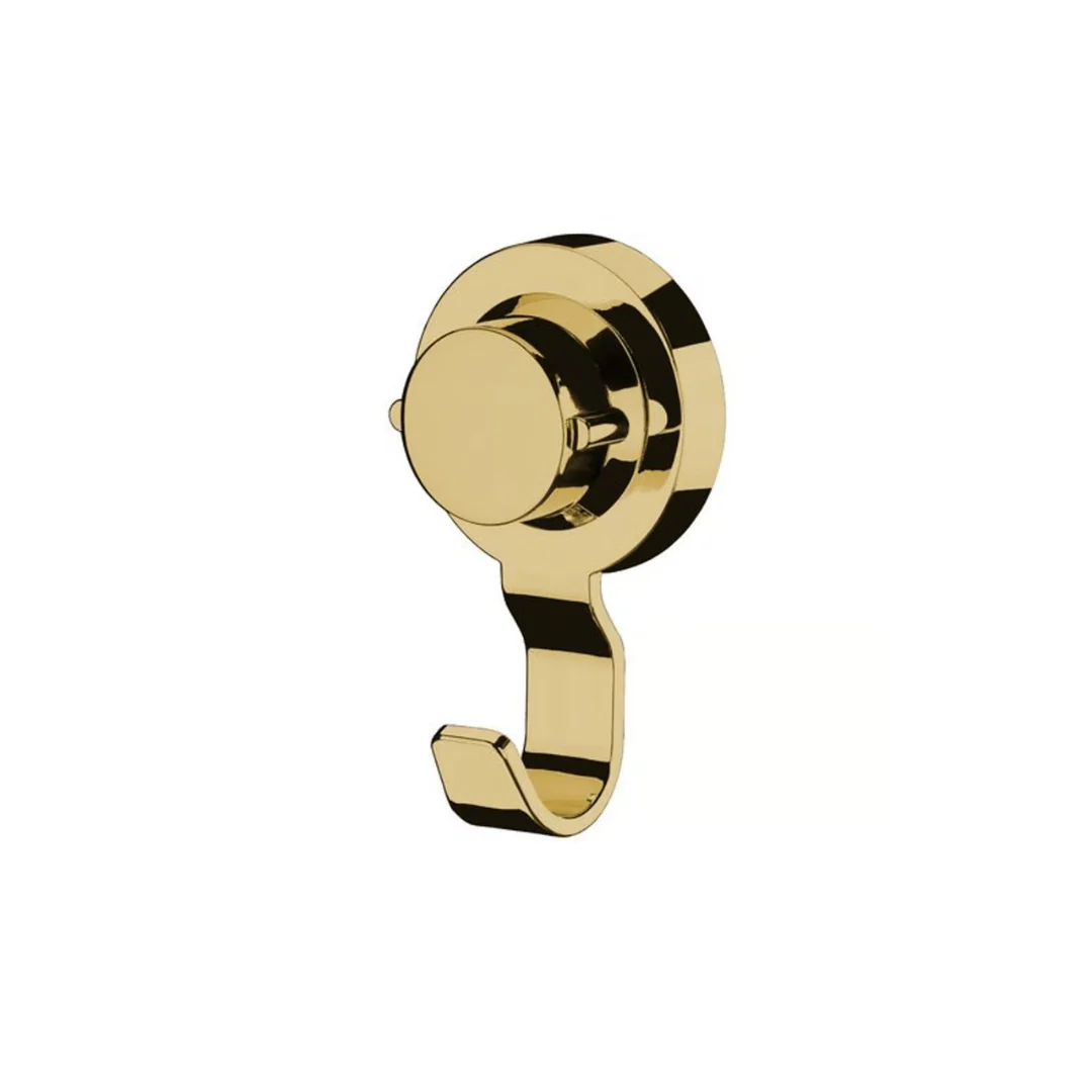 Gancho Multiuso Fixação por Ventosa Dourado - Image 5