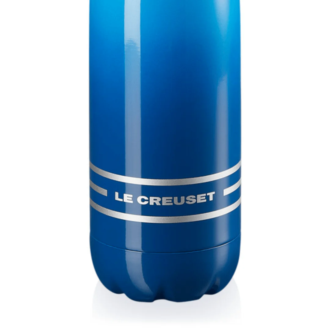 Garrafa de Hidratação em Aço Inox Azul Marseille 500ml Le Creuset - Image 4