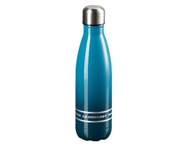 Garrafa de Hidratação em Aço Inox Deep Teal 500ml Le Creuset - Image 6