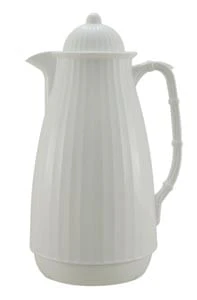 Garrafa Térmica de Plástico Bambu Branco 1 Litro