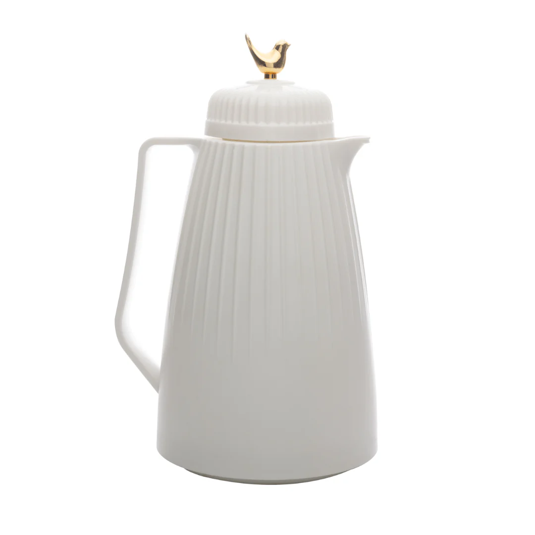 Garrafa Termica de Plástico Dove Branca 1 Litro - Image 5