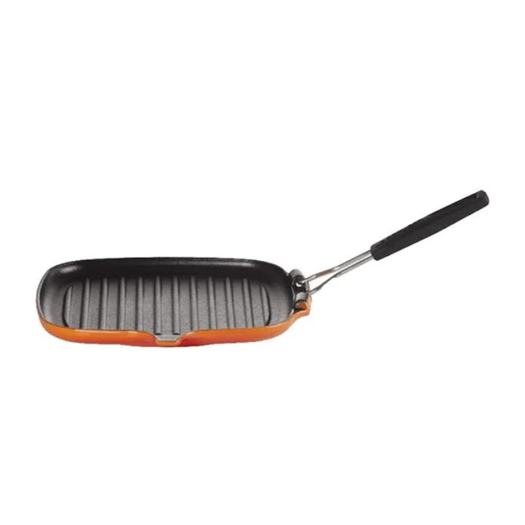 Grelha Quadrada com Alça Removivel Laranja Le Creuset - Image 2