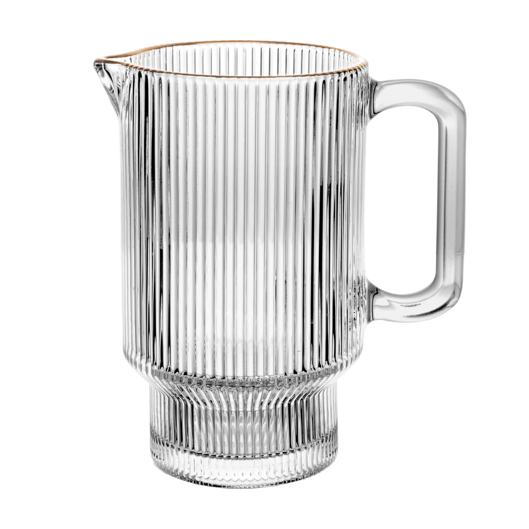 Jarra de Cristal com Fio de Ouro 900ml Lines - Image 4