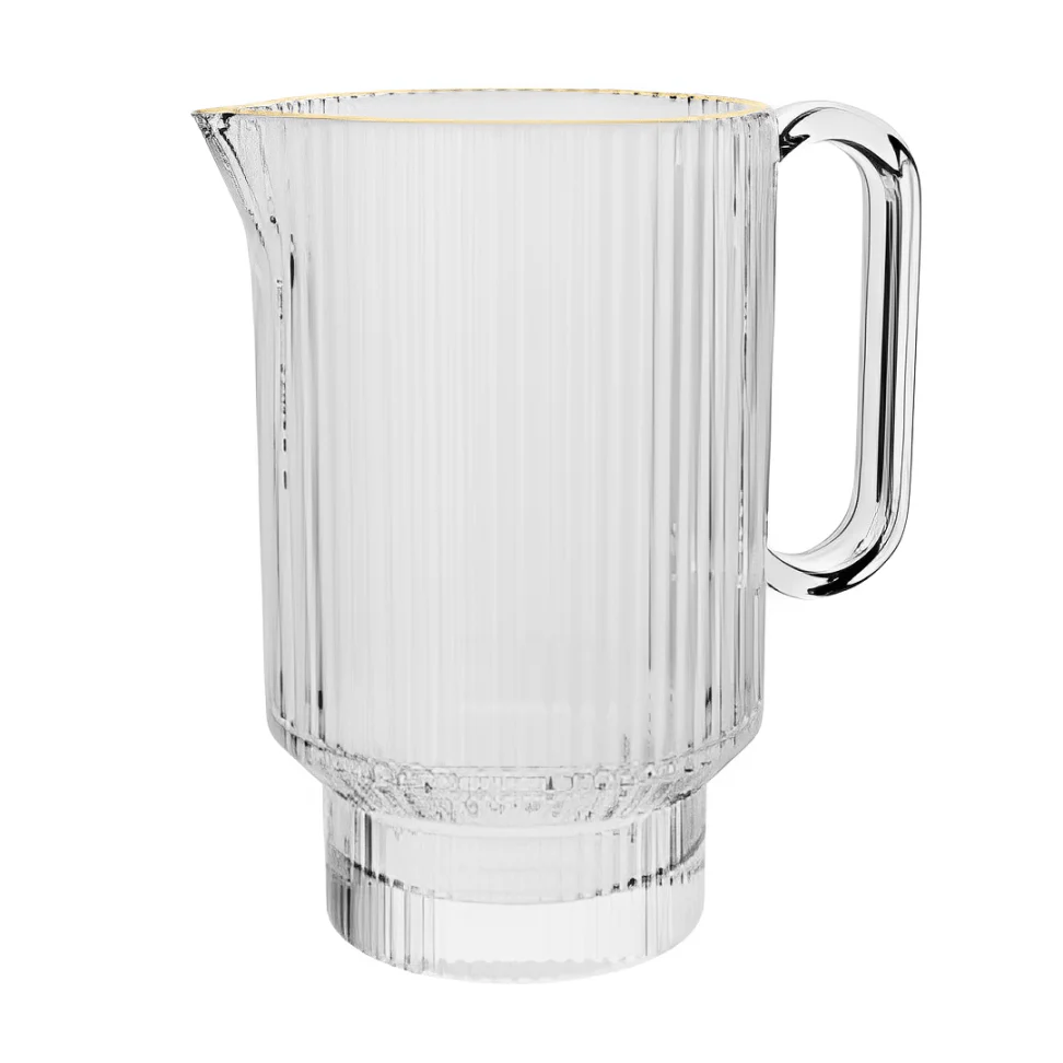 Jarra de Cristal com Fio de Ouro 900ml Lines - Image 5