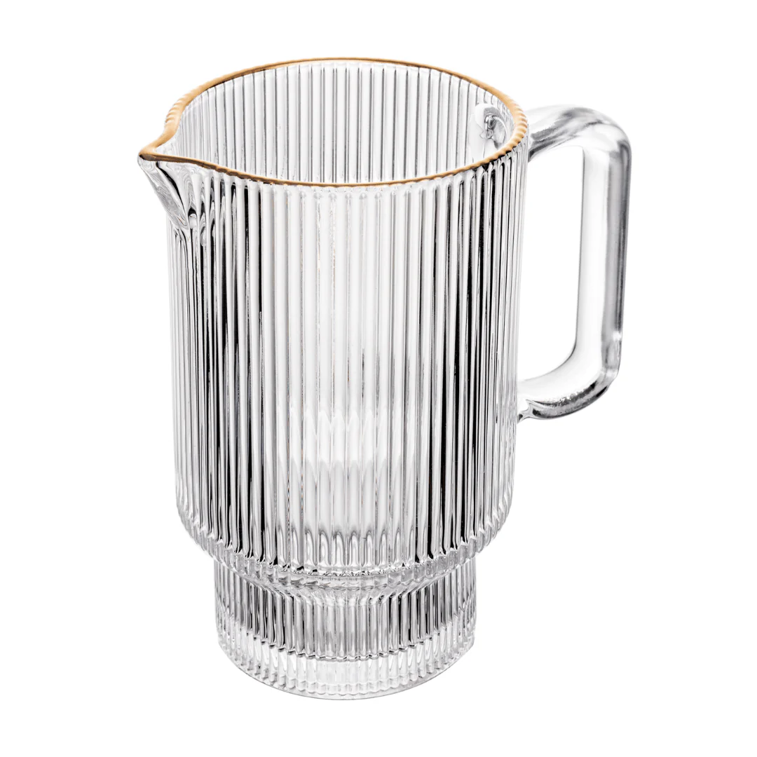 Jarra de Cristal com Fio de Ouro 900ml Lines - Image 6