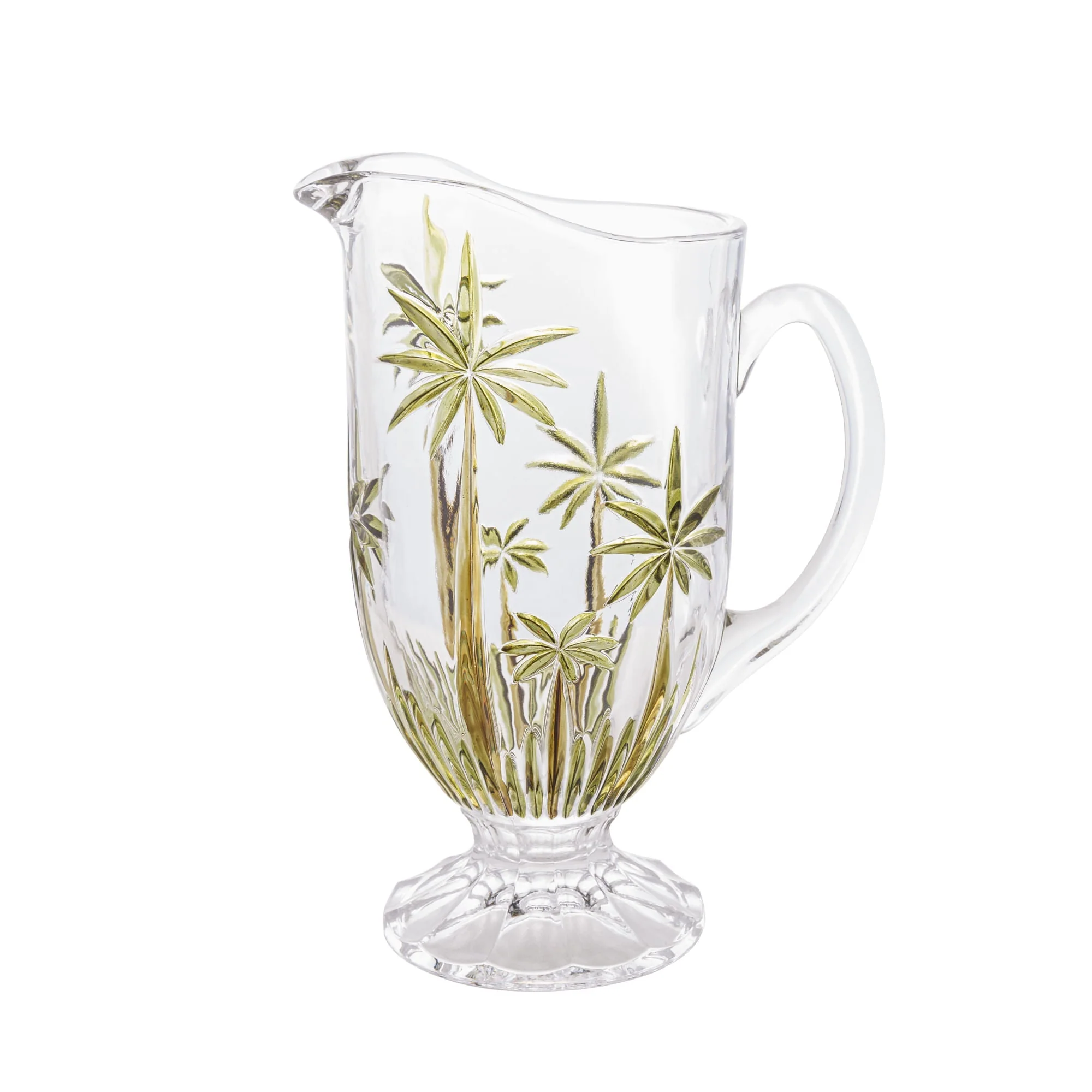 Jarra em Cristal de Chumbo Palm Tree Handpaint 1,5 Litros - Image 4