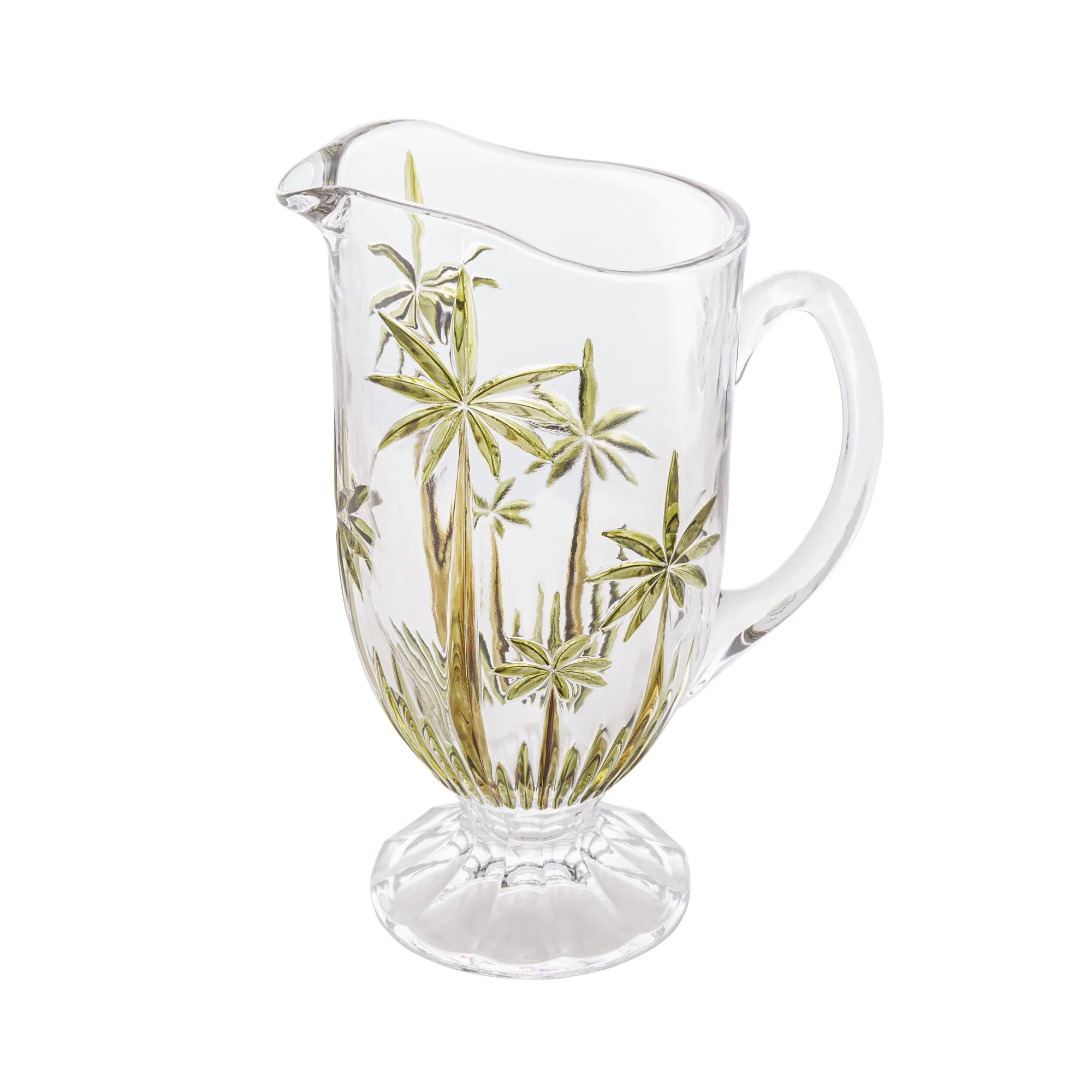 Jarra em Cristal de Chumbo Palm Tree Handpaint 1,5 Litros - Image 5
