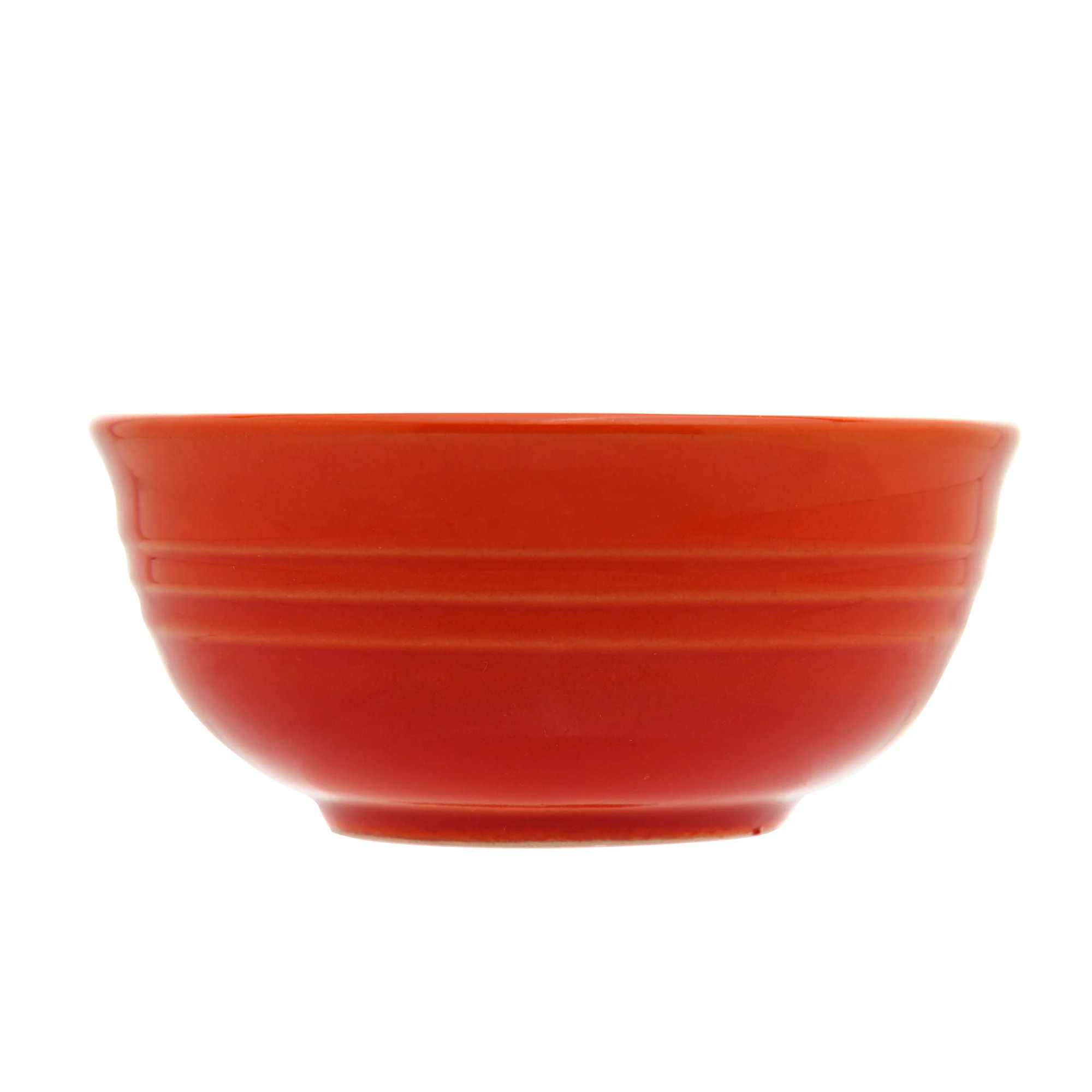 Jogo 2 Mini Bowls de Cerâmica Retrô Laranja 10cm - Image 6