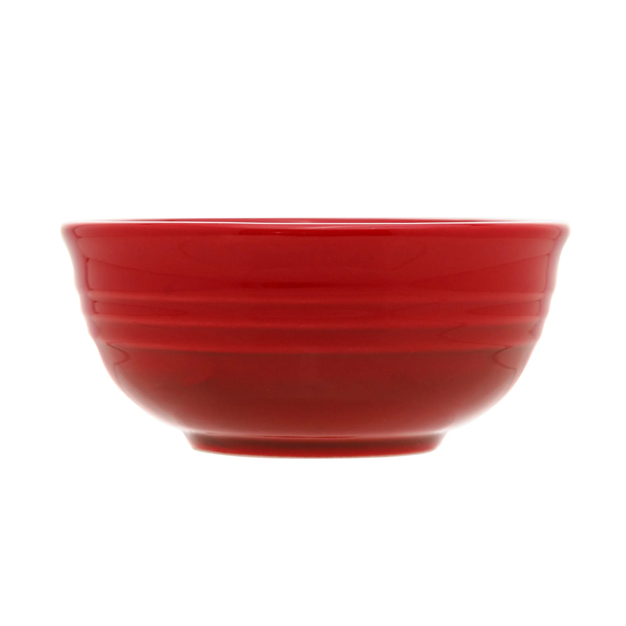 Jogo 2 Mini Bowls de Cerâmica Retrô Vermelho 10cm - Image 4