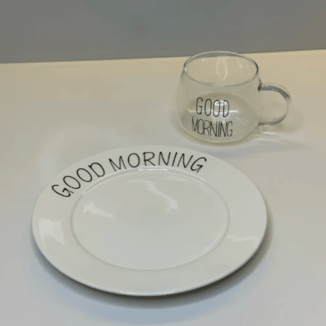Jogo 2 Canecas Coffee Time Vidro Borossilicato 380ml - Image 4