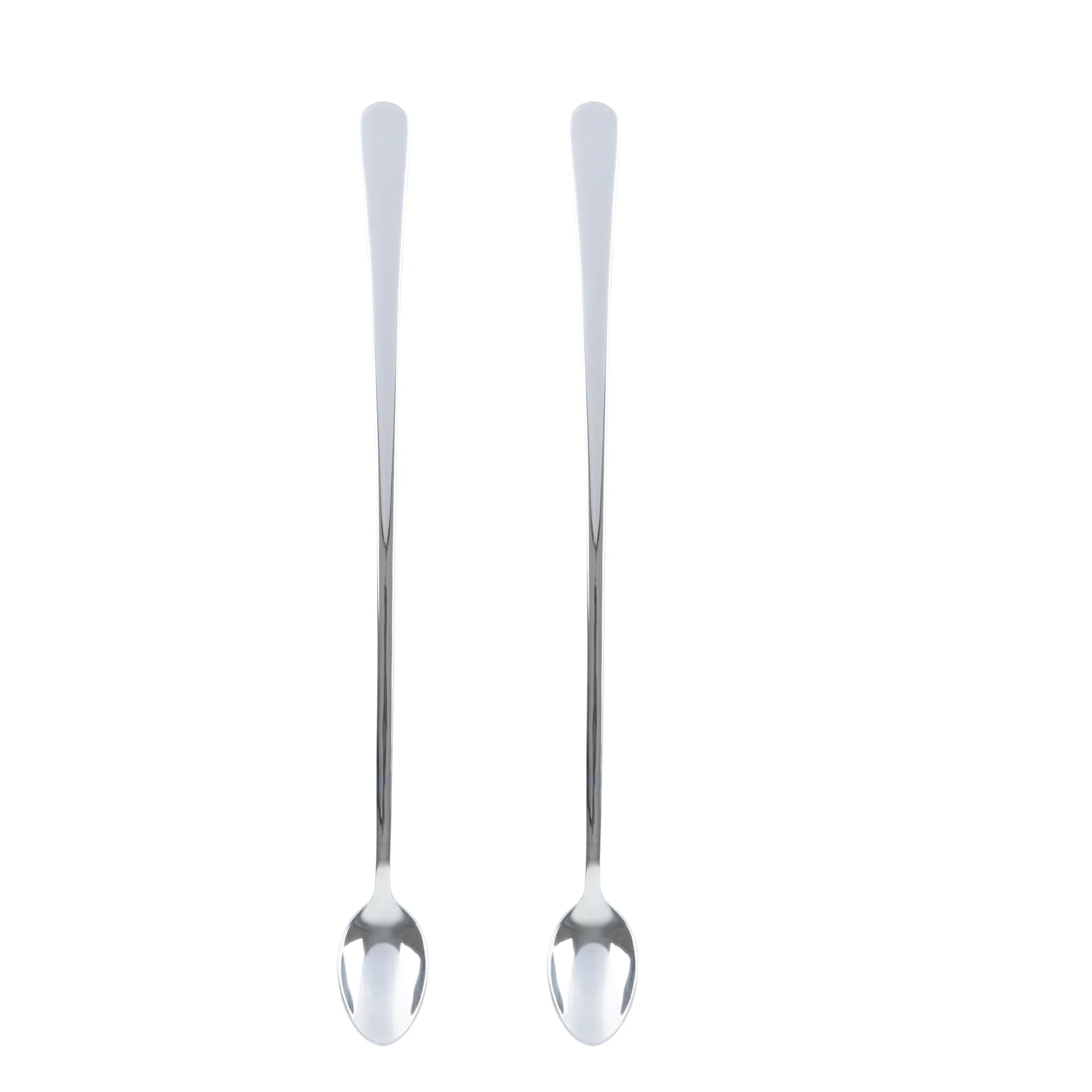 Jogo 2 Colheres Aço Inox Bailarina Cromado 30cm