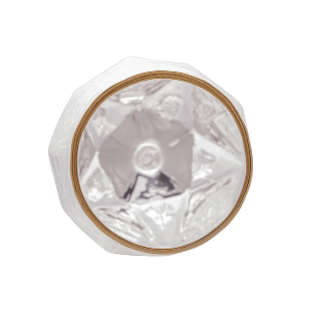 Jogo 2 Taças para Champanhe em Cristal de Chumbo com Borda Dourada 300ml - Image 11
