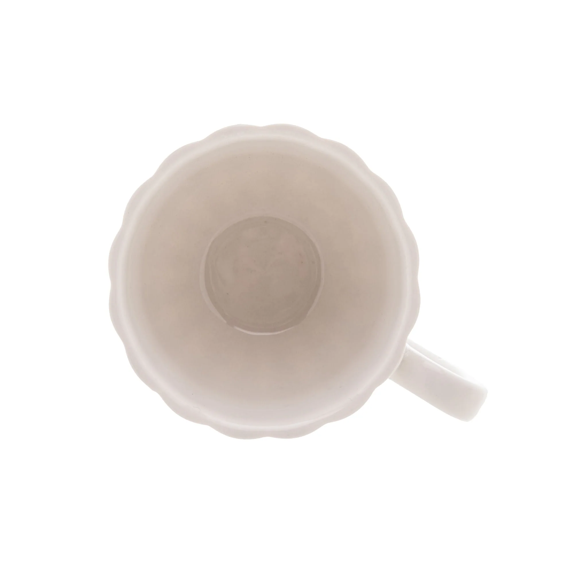 Jogo 2 Xicaras de Café Porcelana com Pires Petala Branco 90ml - Image 3