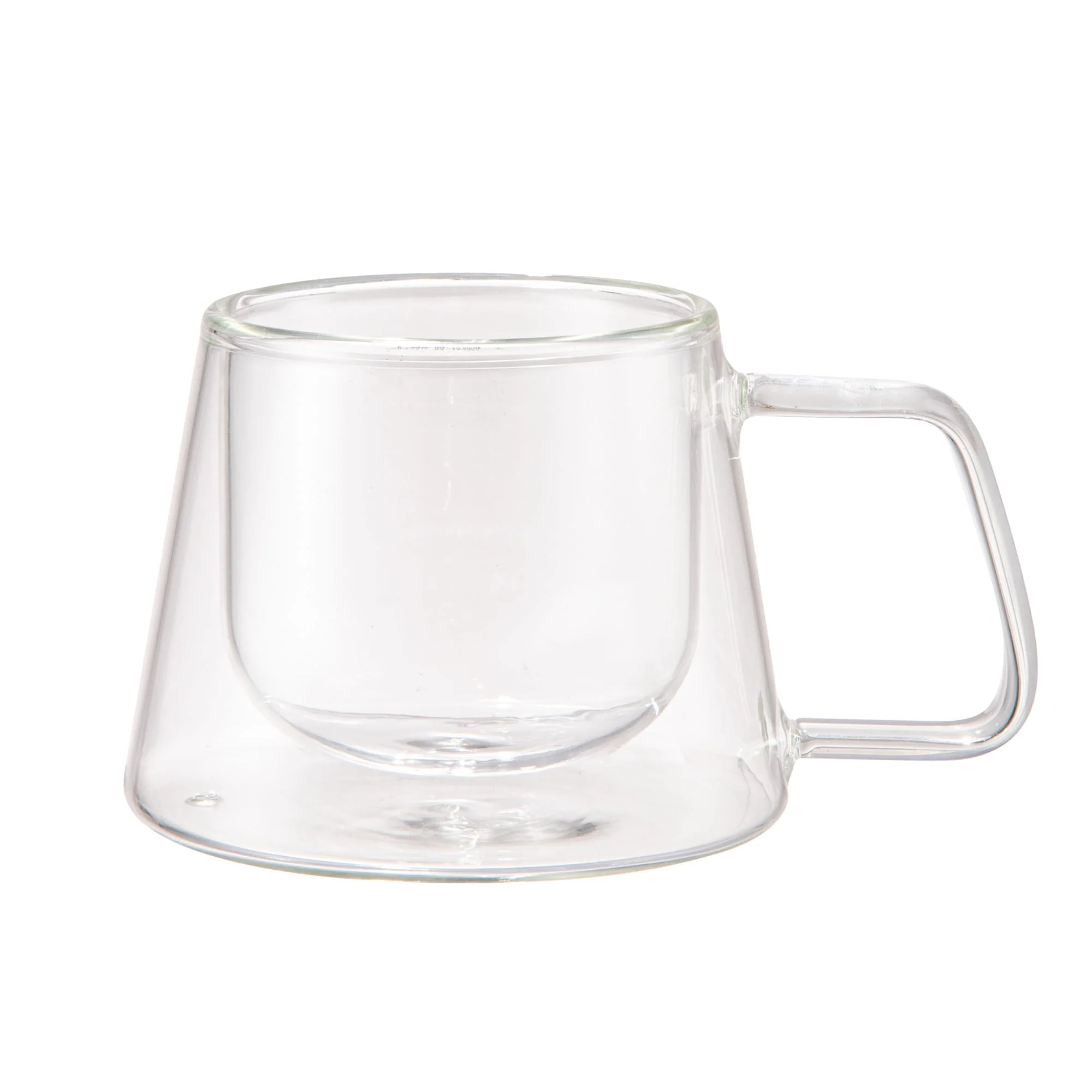 Jogo 2 Xícaras para Café e Chá Parede Dupla Vidro Borossilicato 180ml