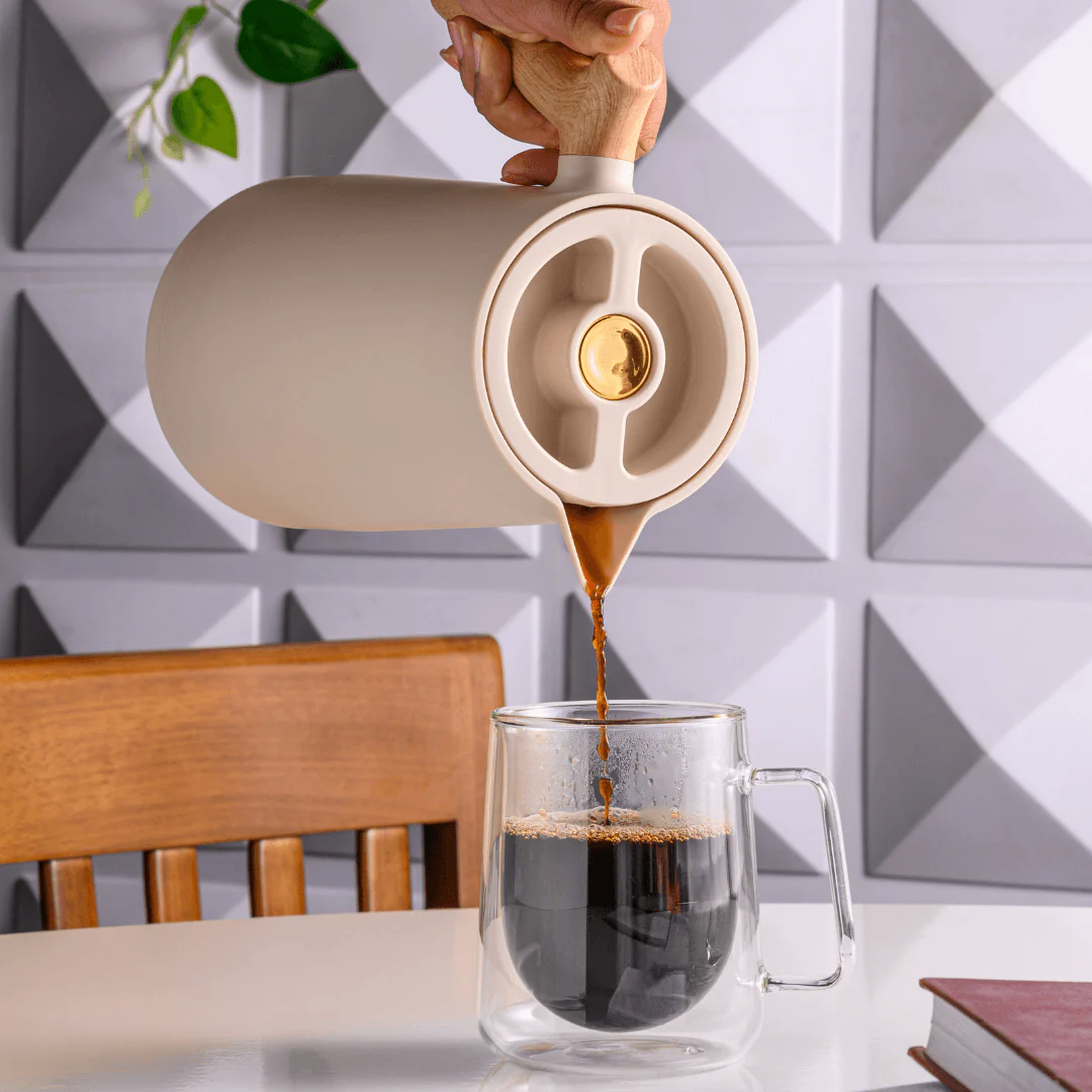 Jogo 2 Xícaras para Café Parede Dupla Vidro Borossilicato 300ml - Image 4