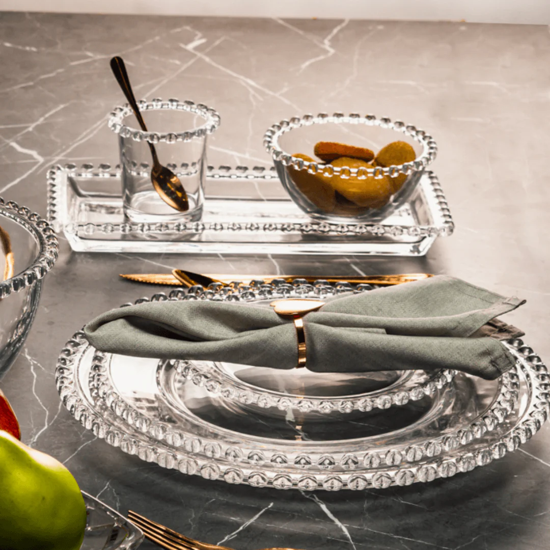 Travessa Cristal Pearl Bolinha - 30 cm - Image 16