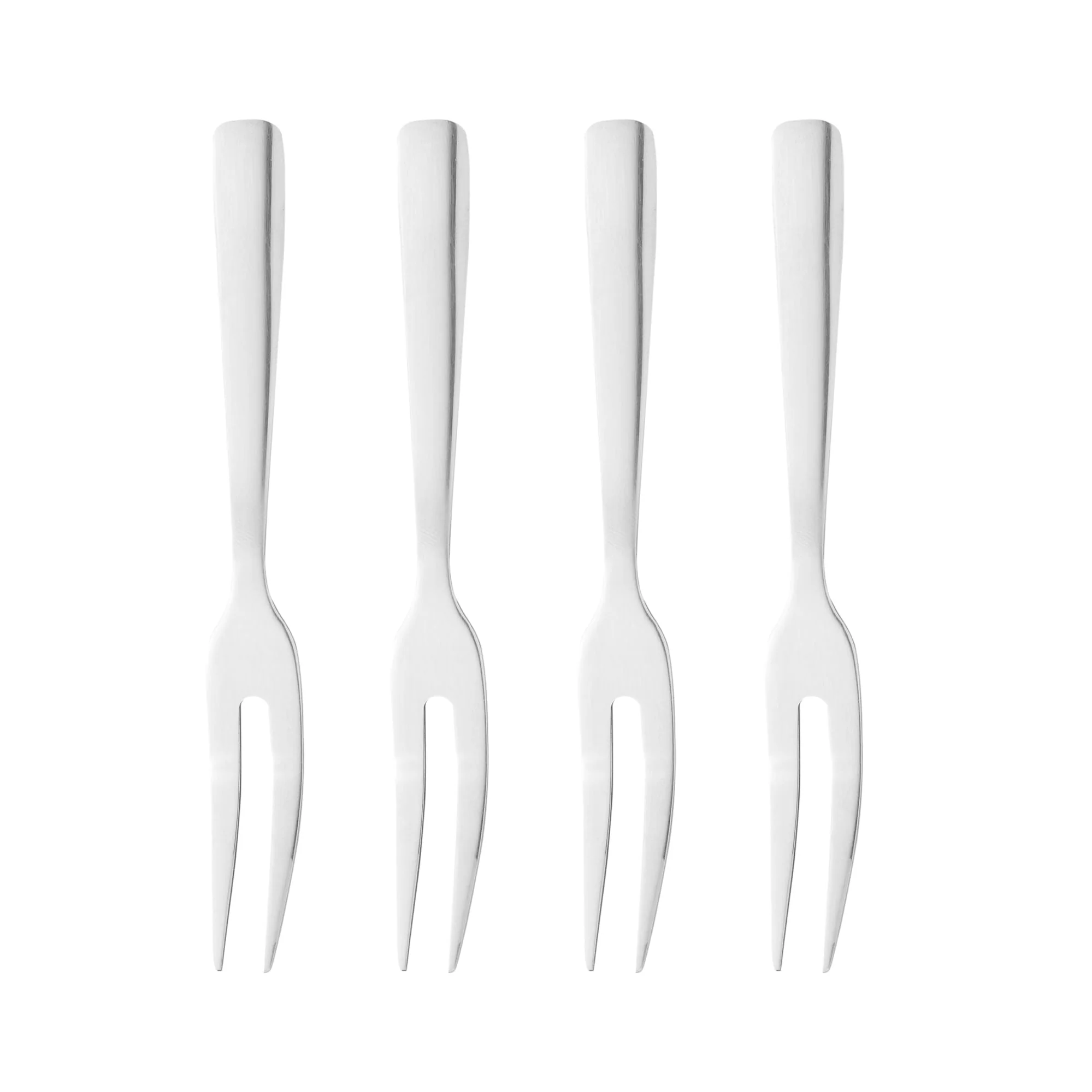Jogo 4 Garfos em Aço Inox para Aperitivo 13cm - Image 4