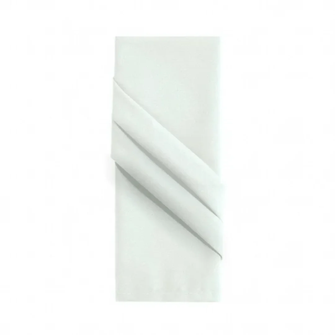 Jogo 4 Guardanapos Home Liso Branco - Image 4