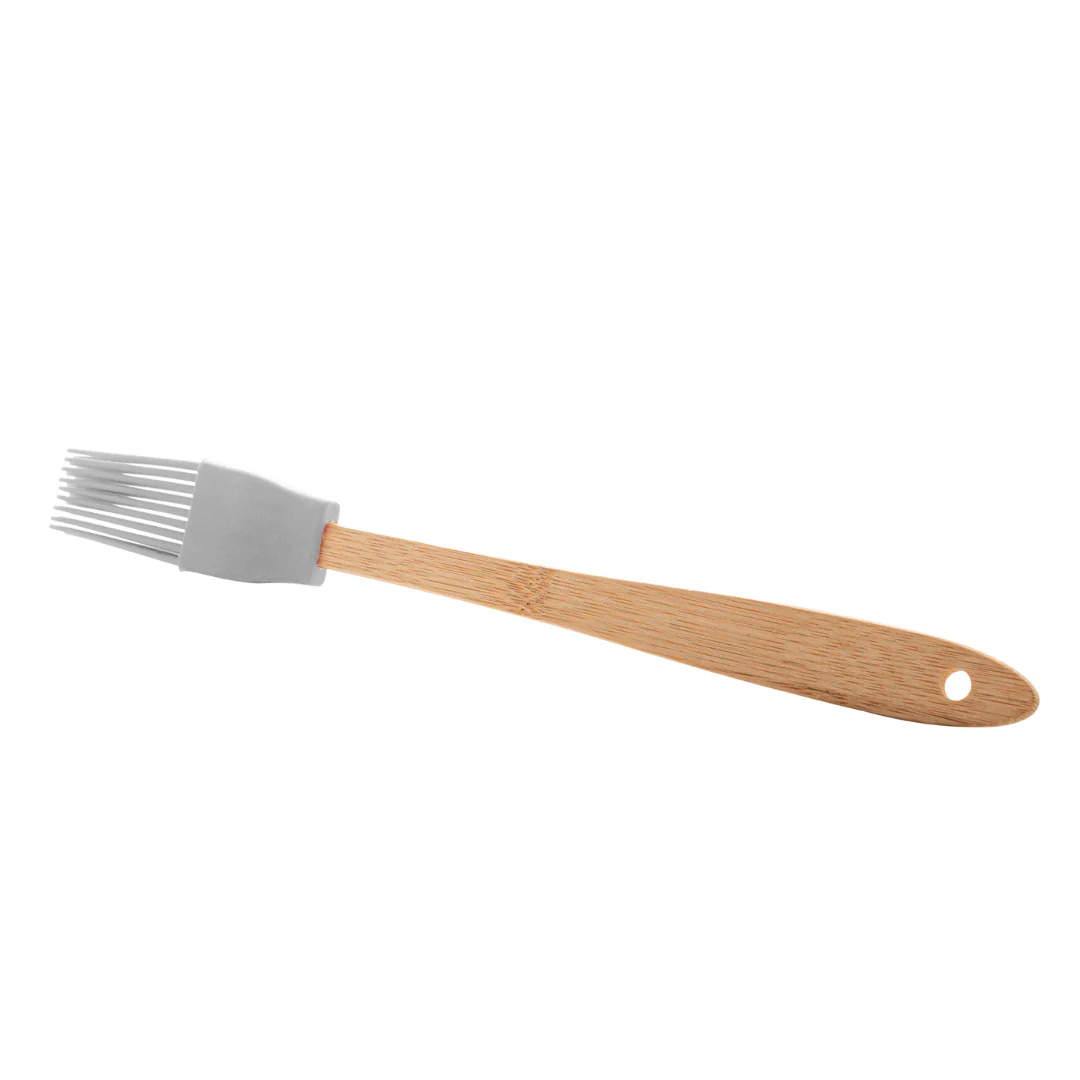 Jogo 4 Utensílios de Cozinha e Silicone e Cabo de Bambu - Image 4