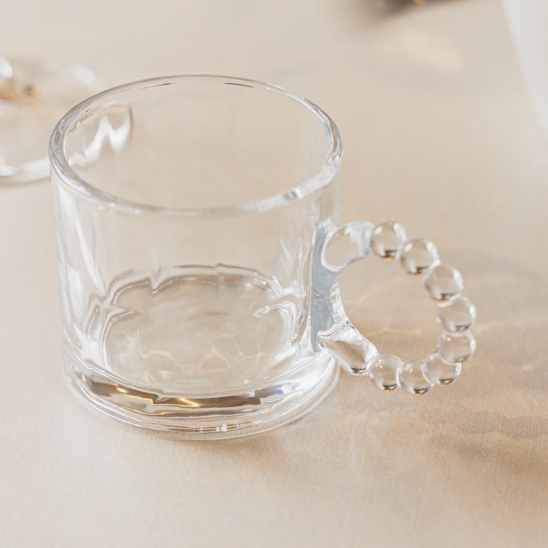 Jogo 4 Xícaras de Café Cristal Balls 100ml - Image 3