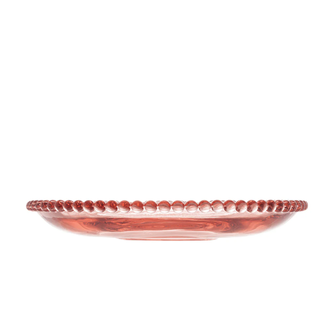 Jogo 4 Xicaras de Café Cristal de Chumbo com Pires Pearl Rosa 80ml - Image 8