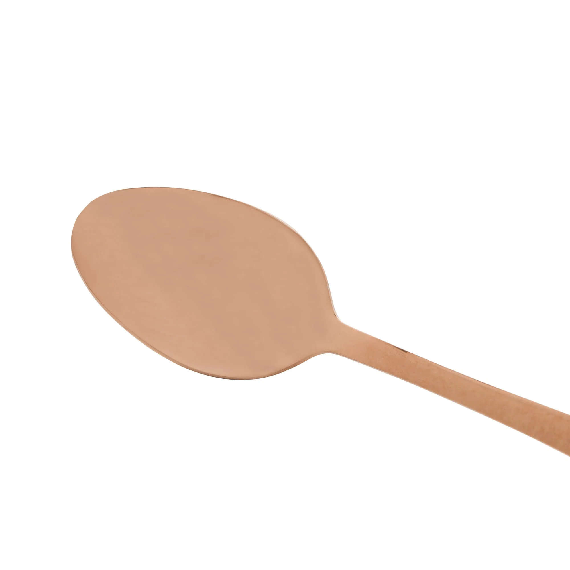 Jogo 6 Colheres para Café de Aço Inox Positano Rose Gold - 12 cm - Image 2