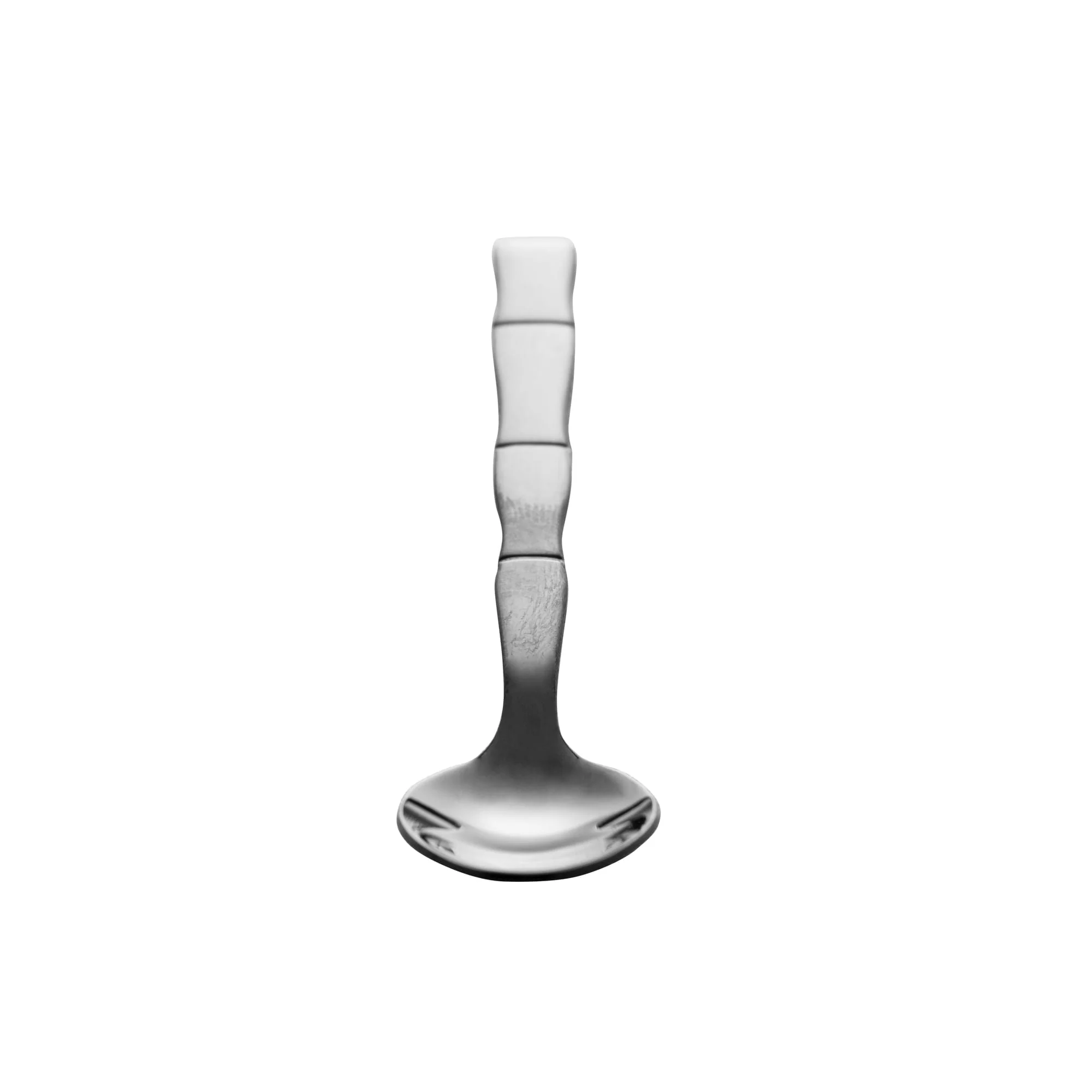 Jogo 6 Colheres para Chá Estilo Bambu Aço Inox Elegant Preto Ônix 12,5 cm - Image 4