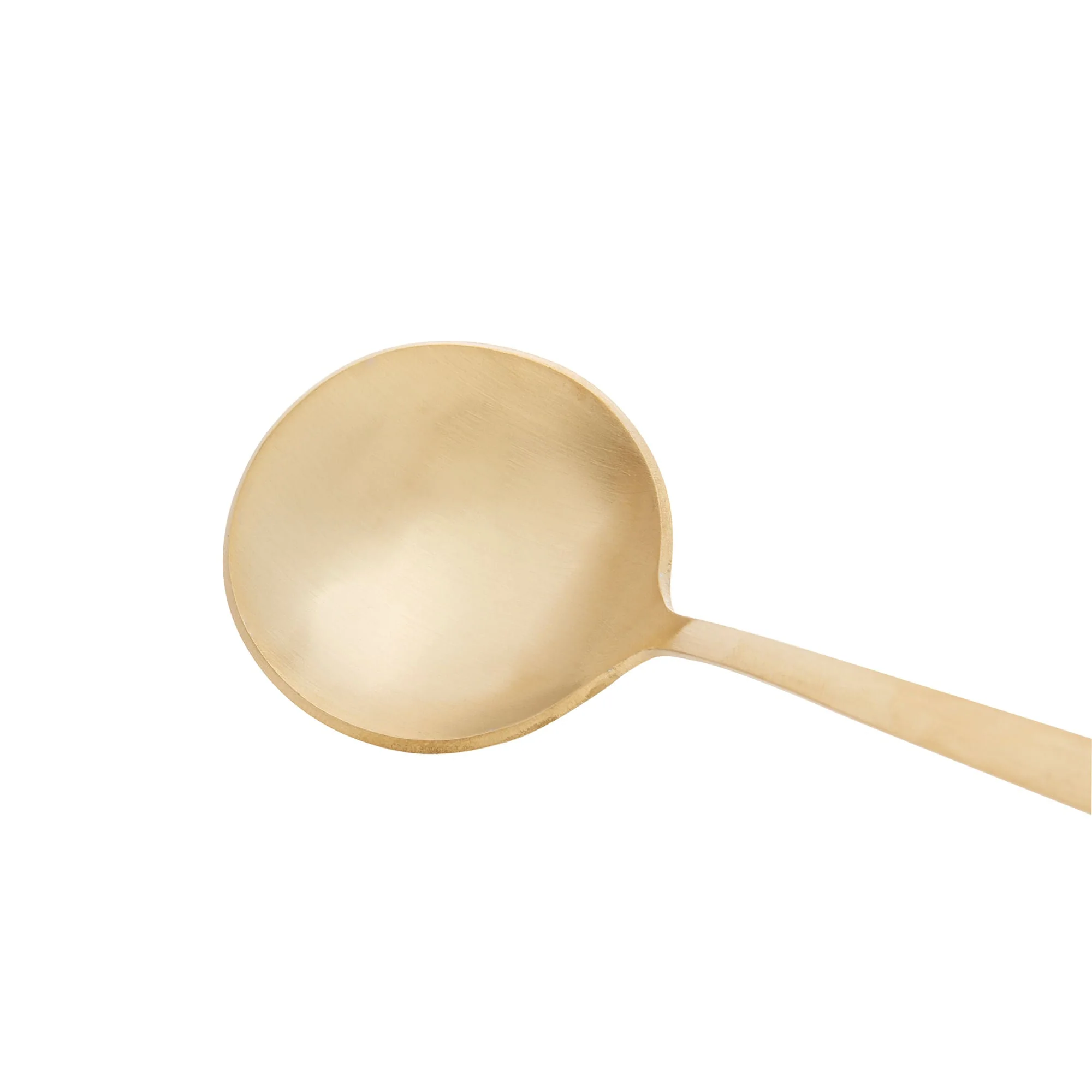 Jogo 6 Colheres para Mesa Opera Aço Inox Dourado 21cm - Image 6