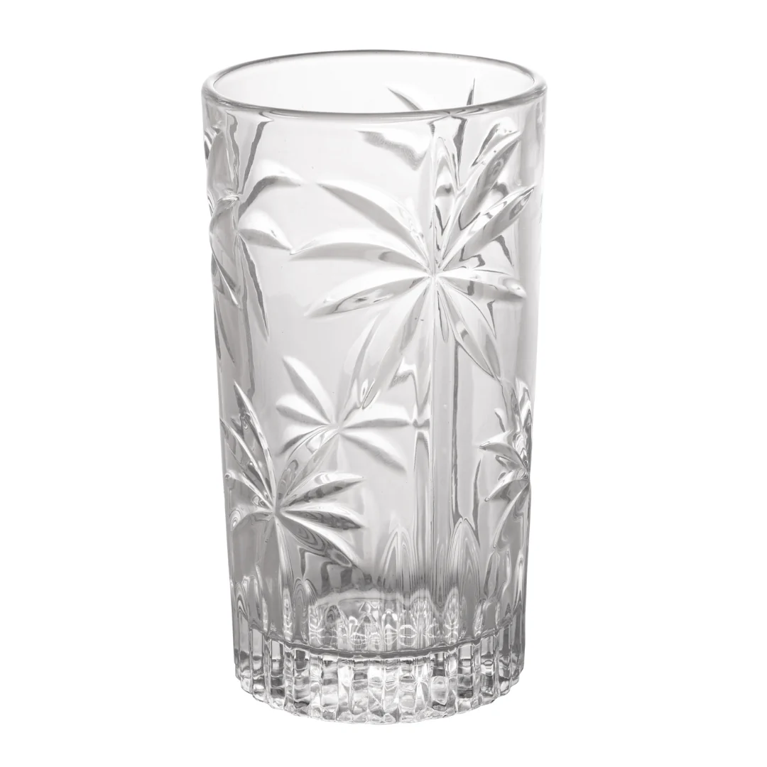 Jogo 6 Copos Altos Cristal de Chumbo Palm Tree 360ml - Image 2