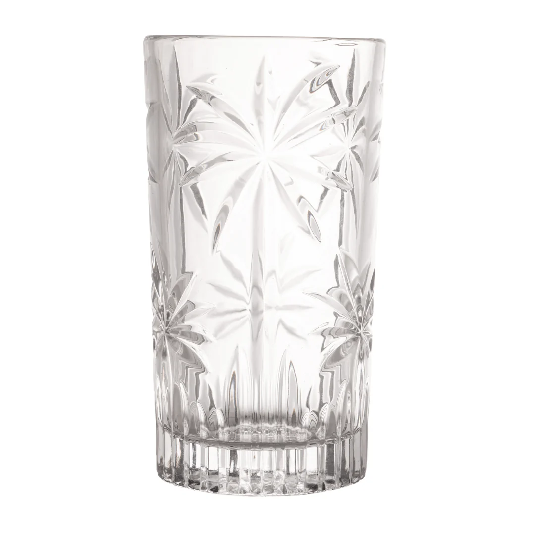 Jogo 6 Copos Altos Cristal de Chumbo Palm Tree 360ml - Image 3