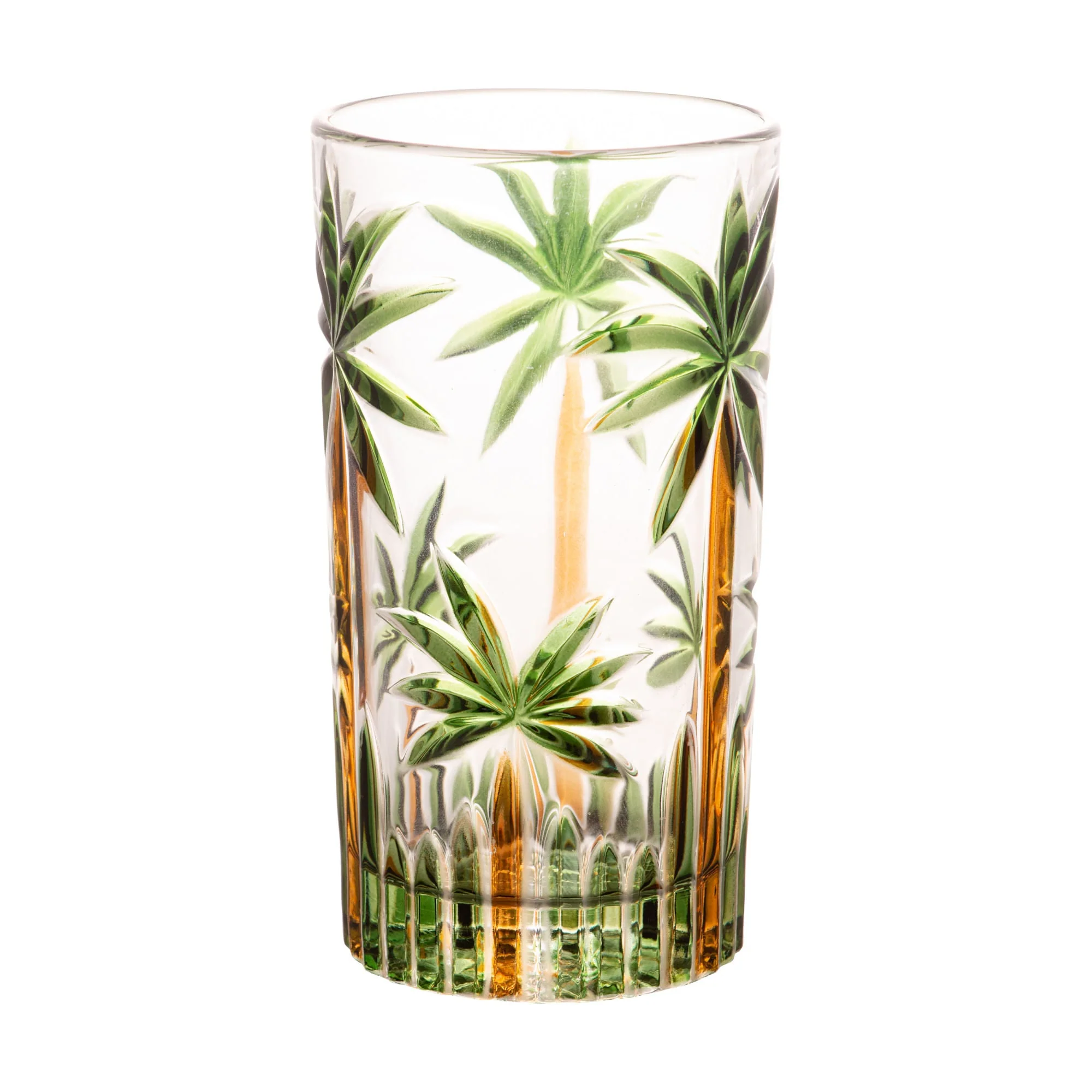 Jogo 6 Copos Altos em Cristal Palm Tree 360ml - Image 4