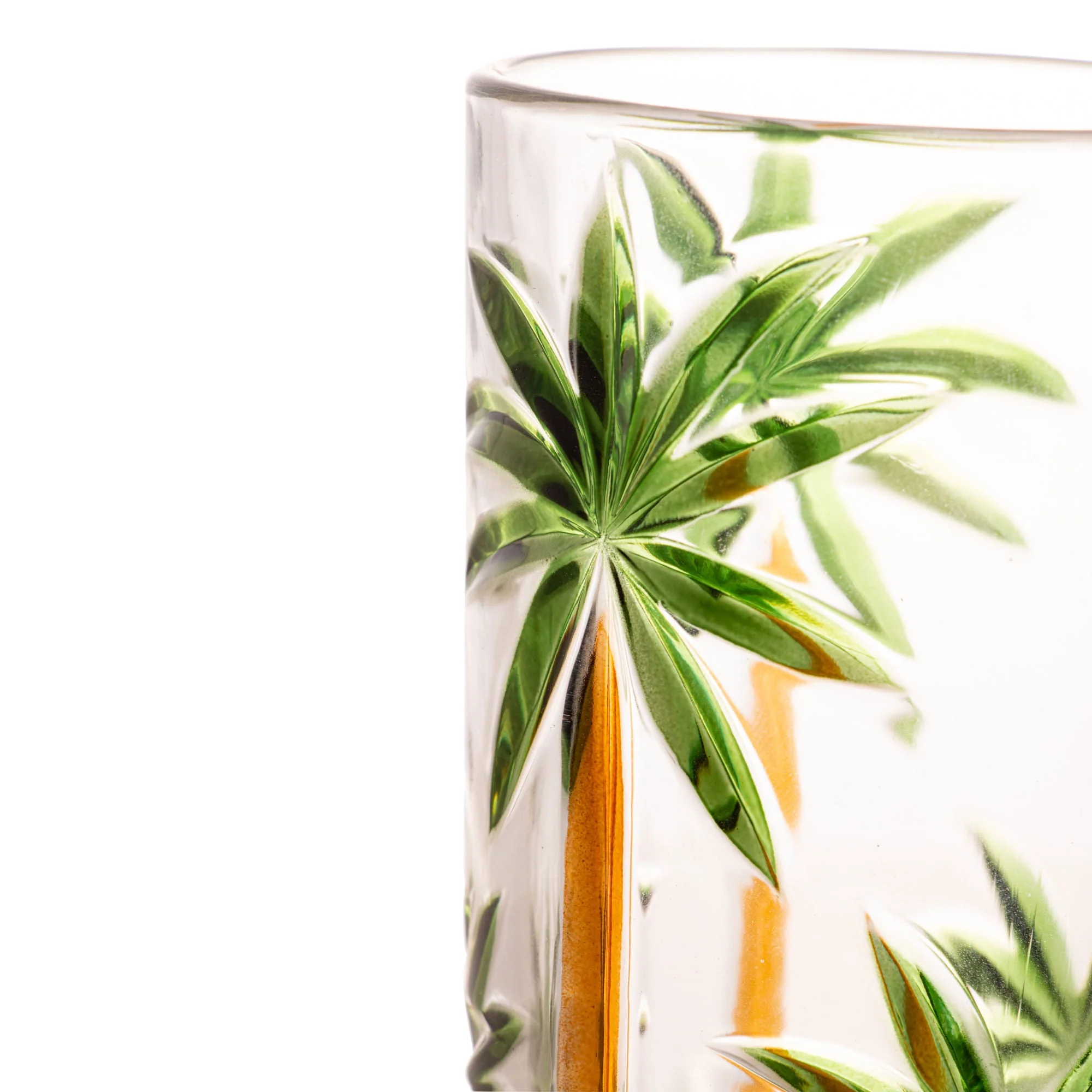 Jogo 6 Copos Altos em Cristal Palm Tree 360ml - Image 5