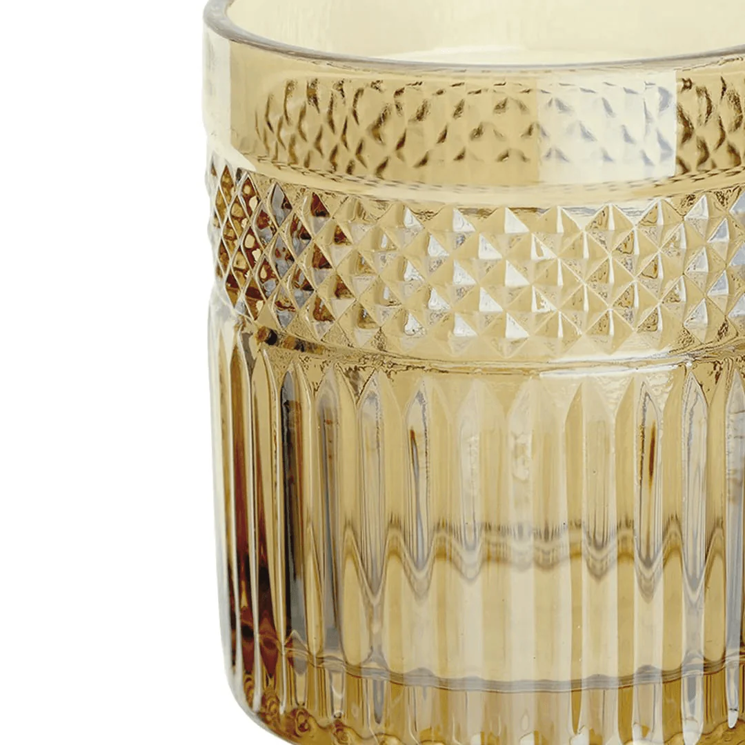 Jogo 6 Copos Baixos Whisky Palace em Vidro Âmbar Luster 330ml - Image 3