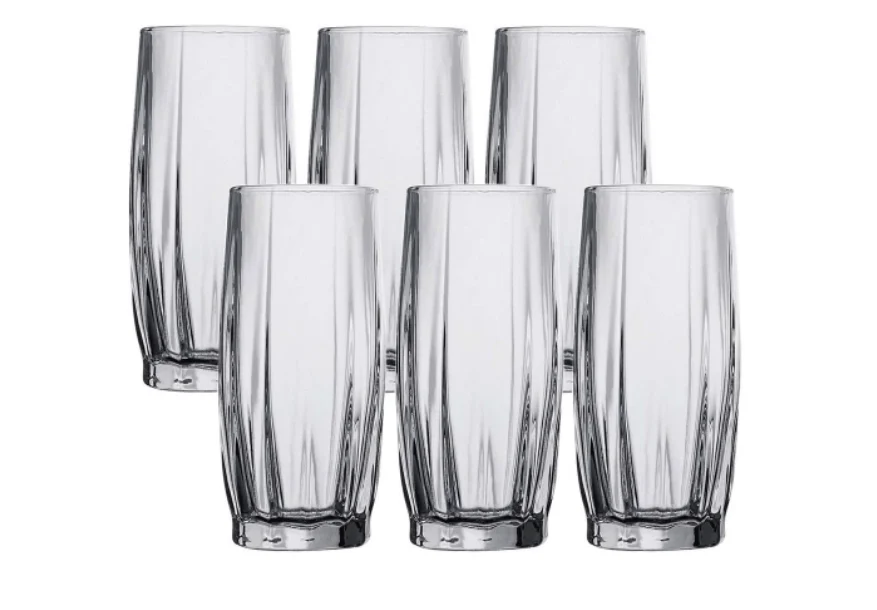 Jogo 6 Copos em Vidro 320ml 14,5cm