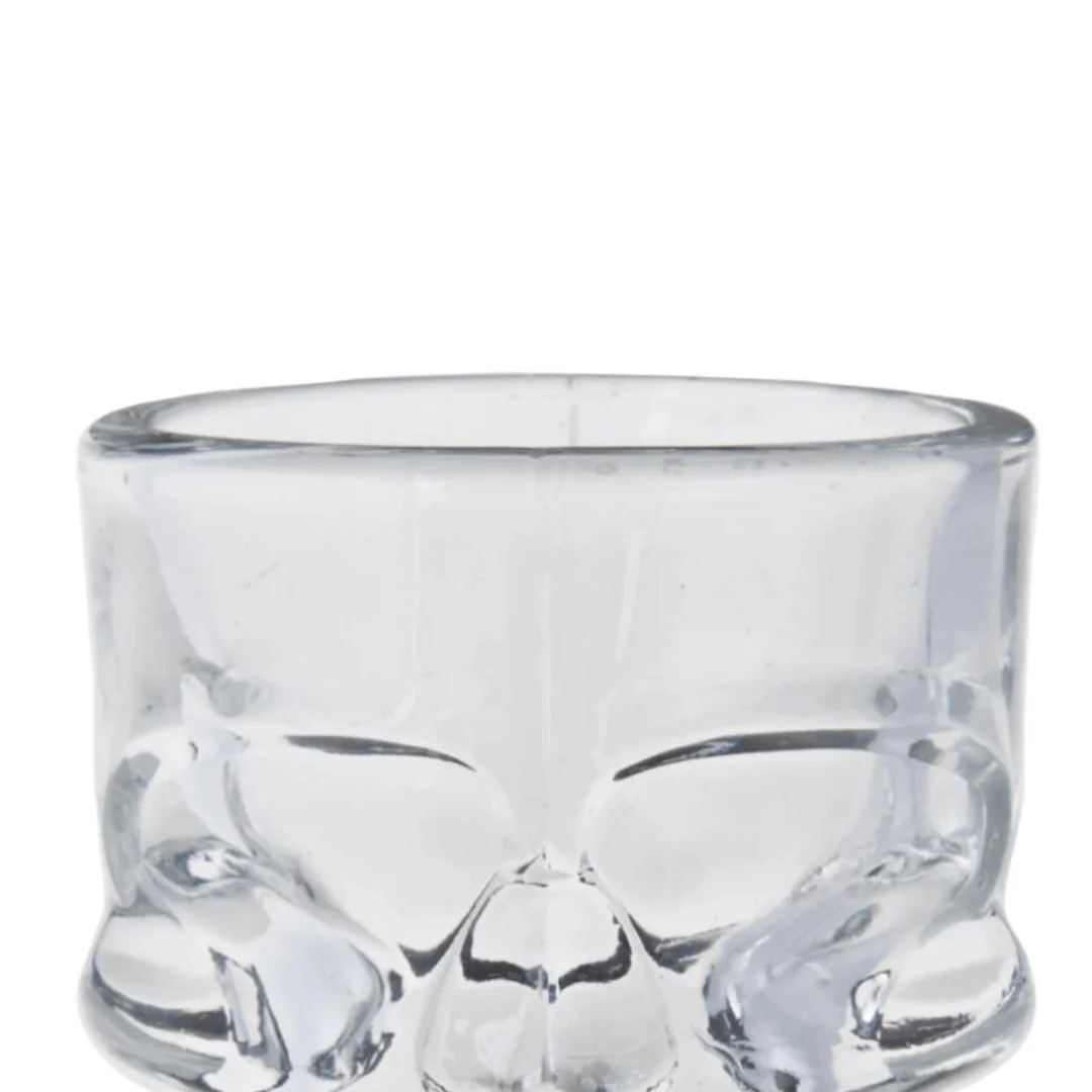 Jogo 6 Copos para Shot em Vidro Skull Mug 50ml - Image 4