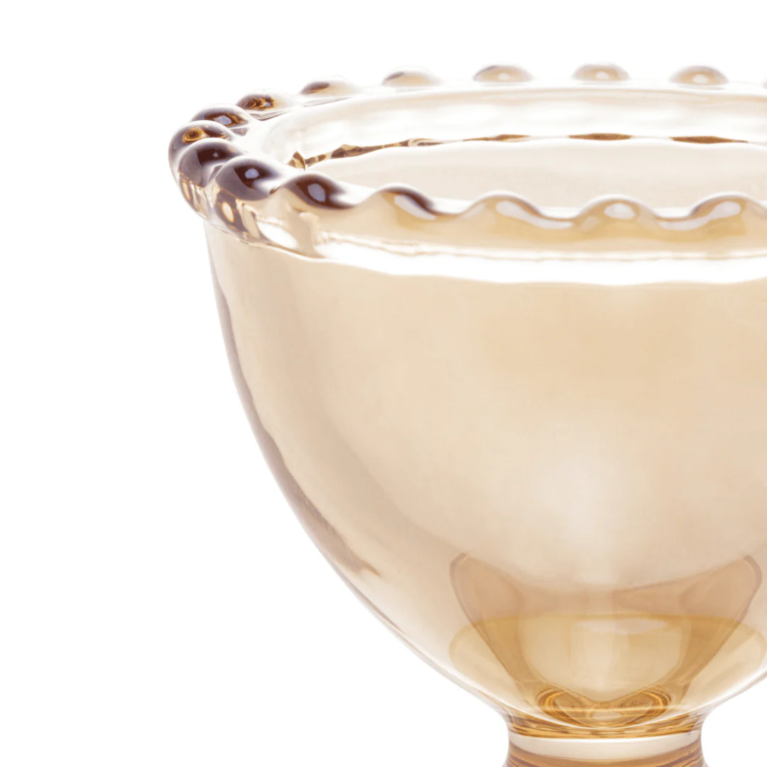 Jogo 6 Porta Ovos Cristal Pearl Âmbar 20cm - Image 4