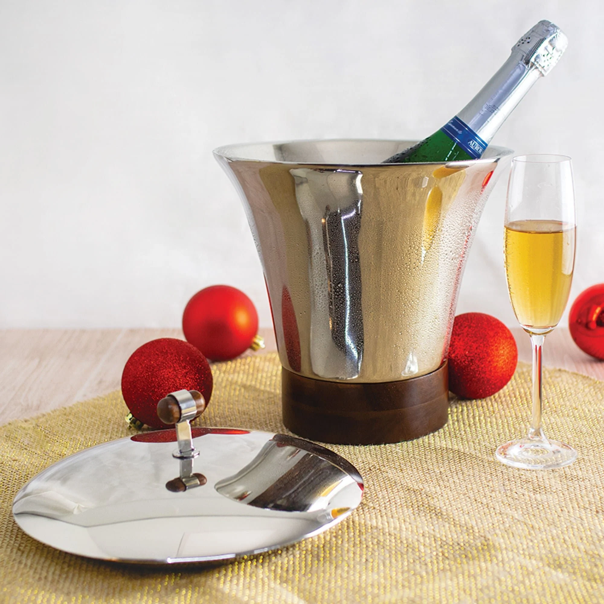 Jogo 6 Taças de Cristal Ecológica para Champagne Espumante Transparente 220ml - Image 5