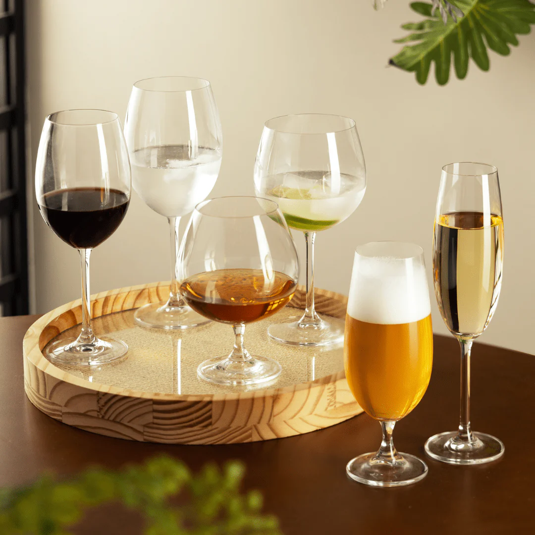 Jogo 6 Taças de Cristal Ecológica para Champagne Espumante Transparente 220ml - Image 6