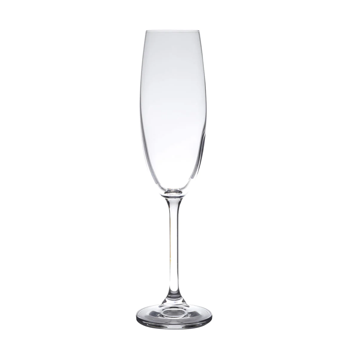 Jogo 6 Taças de Cristal Ecológica para Champagne Espumante Transparente 220ml - Image 7
