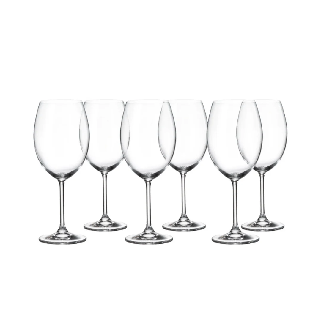 Jogo 6 Taças para Vinho Bordeaux Gastro Cristal 580ml - Image 4