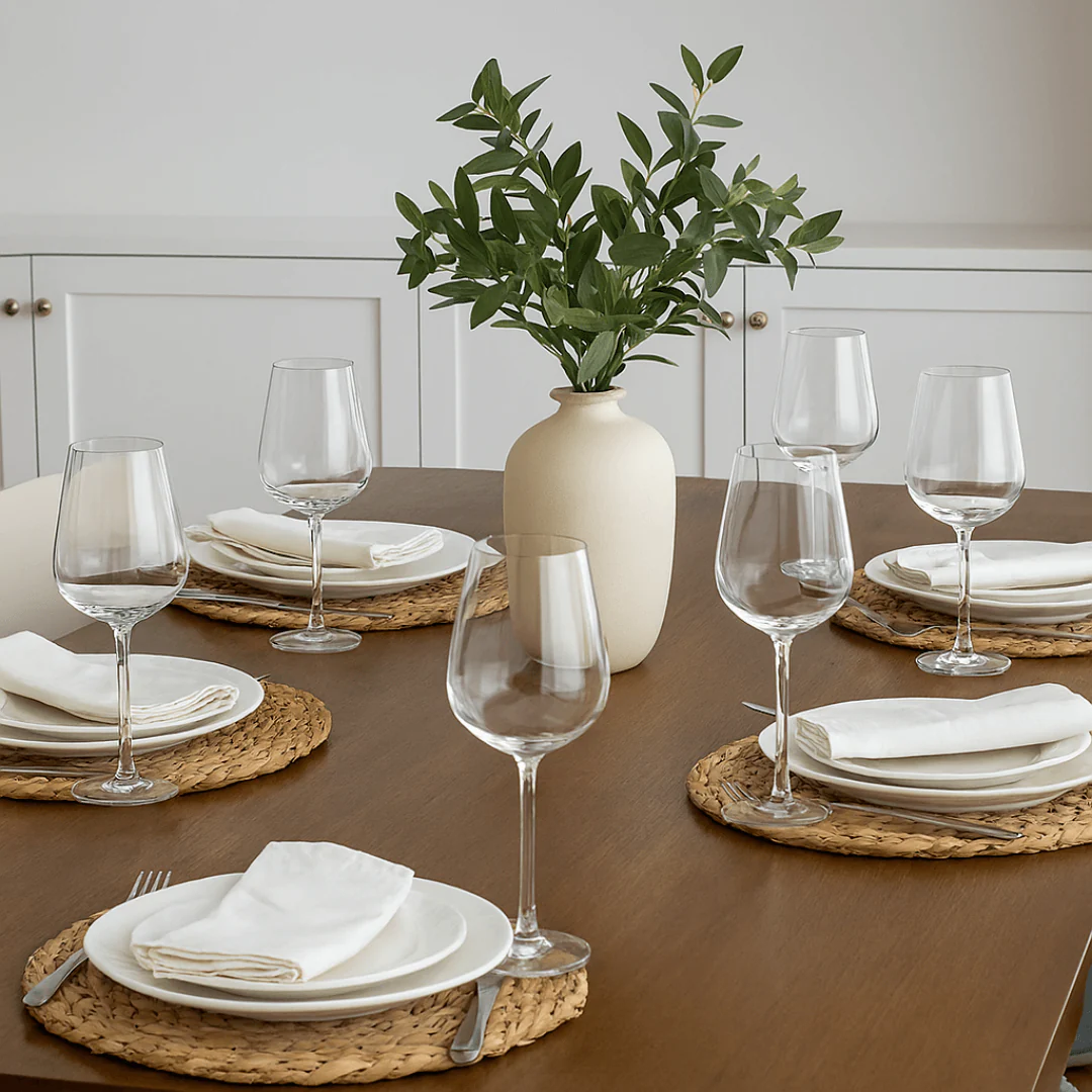 Jogo 6 Taças para Vinho Branco Ardea em Cristal 450ml Full Fit 57984 - Image 2