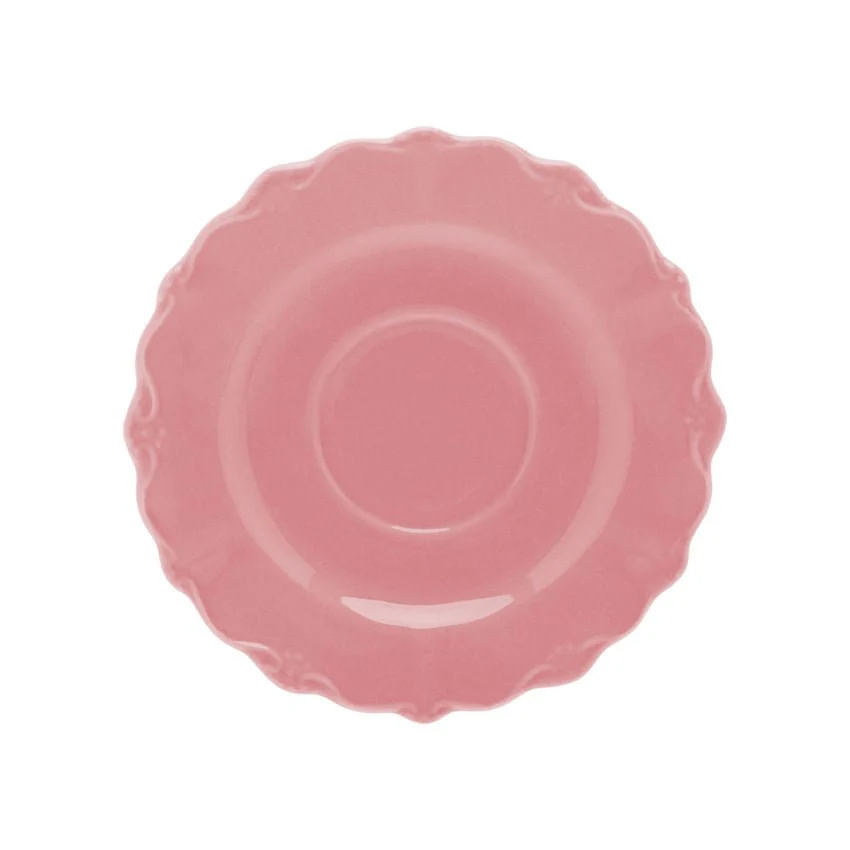 Jogo 6 Xicaras de Café com Pires em Porcelana Fancy Rose 90ml - Image 3