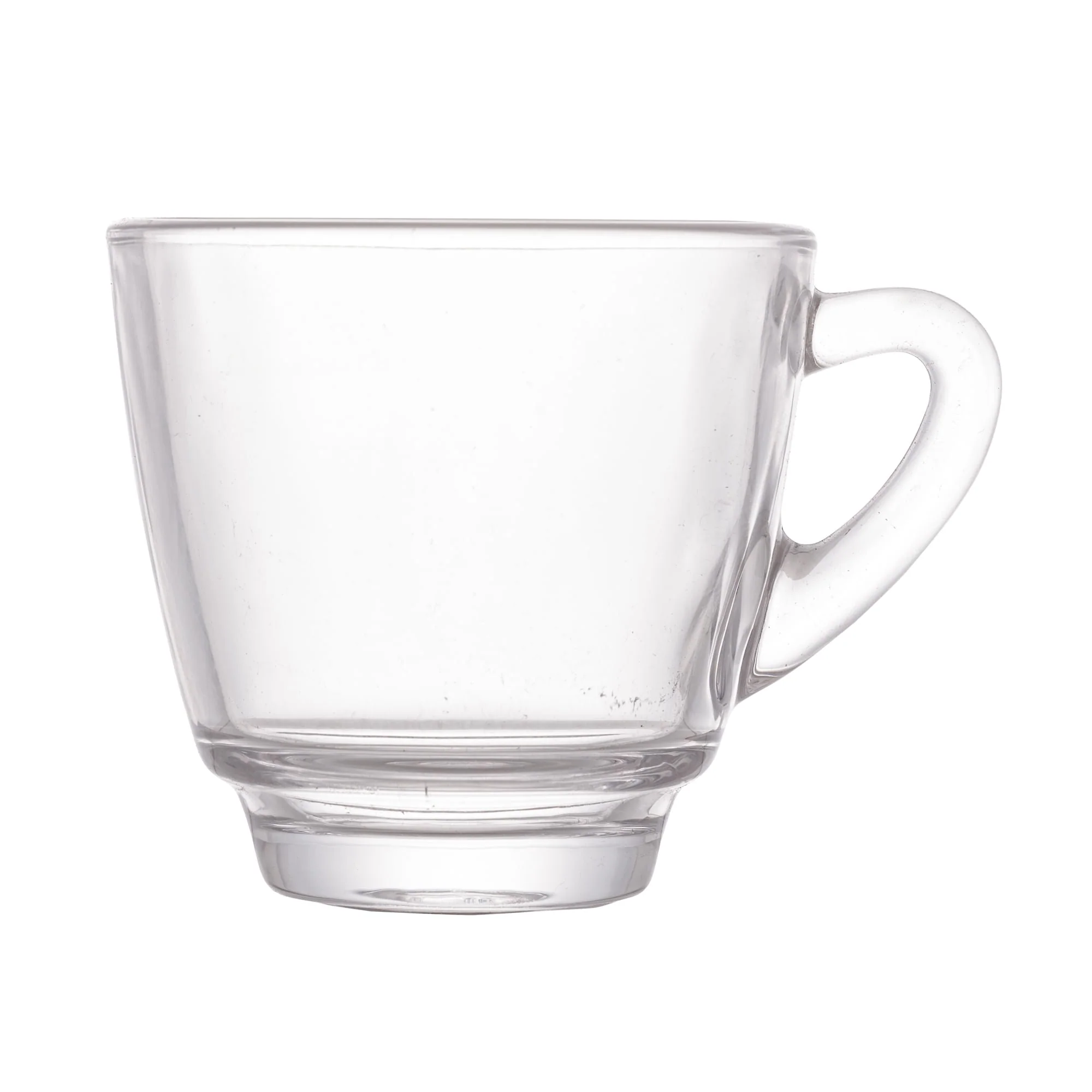 Jogo 6 Xícaras de Café Com Pires Madeira Coração Liptus 75ml - Image 9