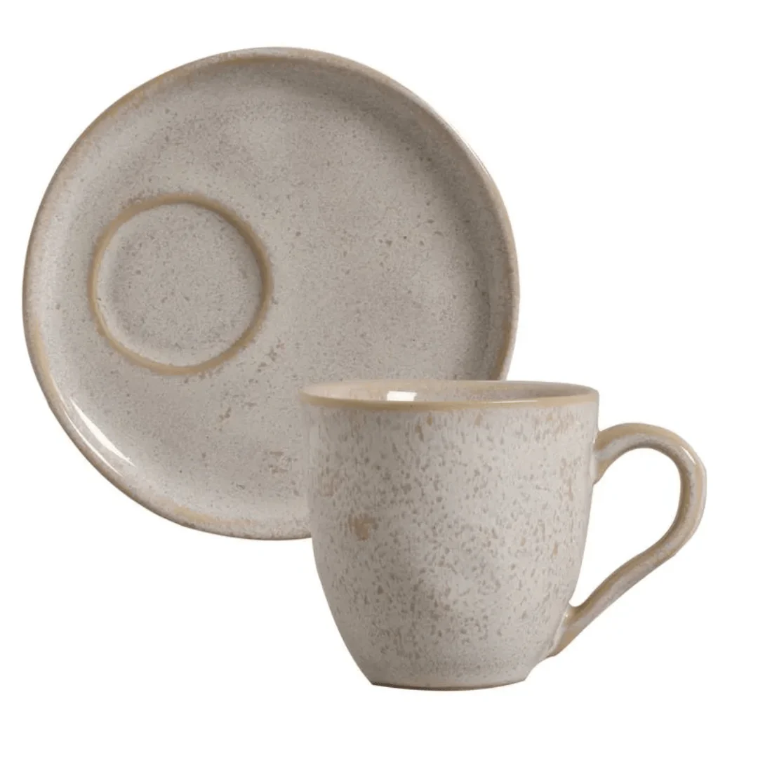 Jogo 6 Xícaras de Café Bio Latte Descentralizado 70ml - Image 5