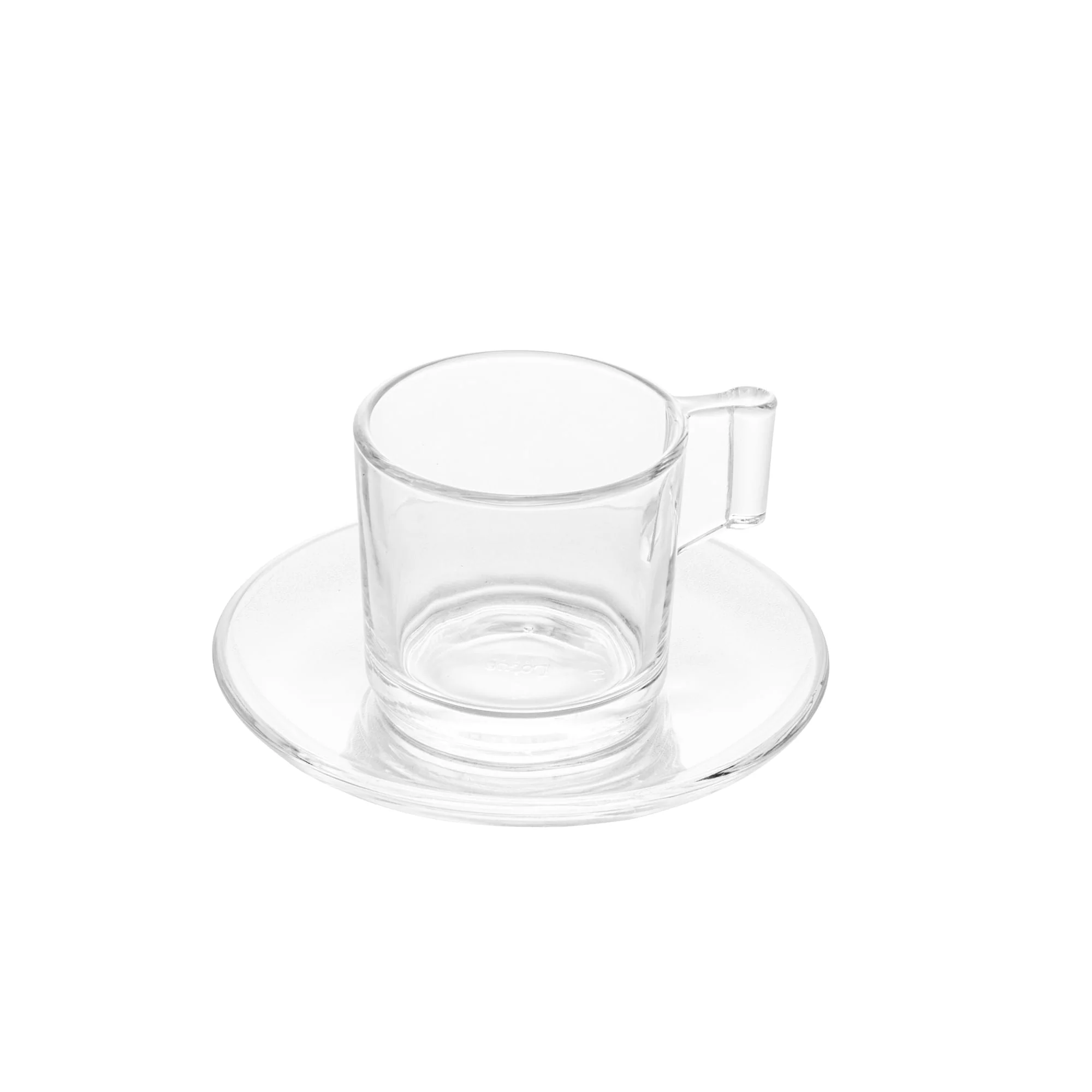 Jogo 6 Xícaras para Café de Vidro Lótus 185ml - Image 2