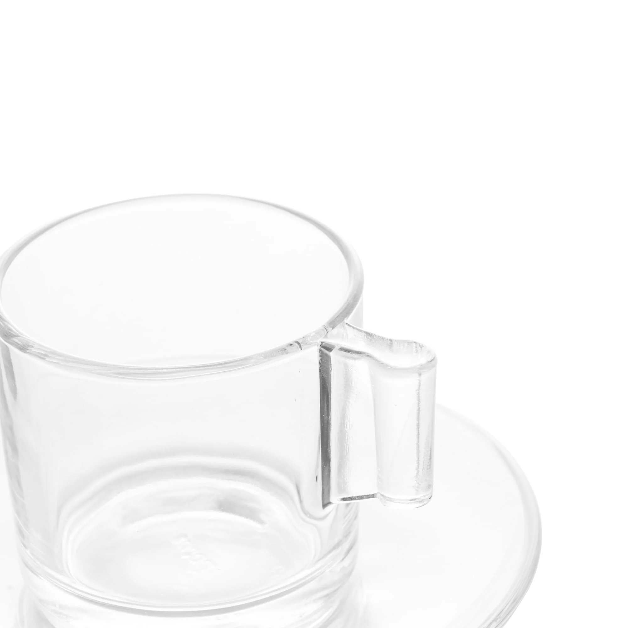 Jogo 6 Xícaras para Café de Vidro Lótus 185ml - Image 4