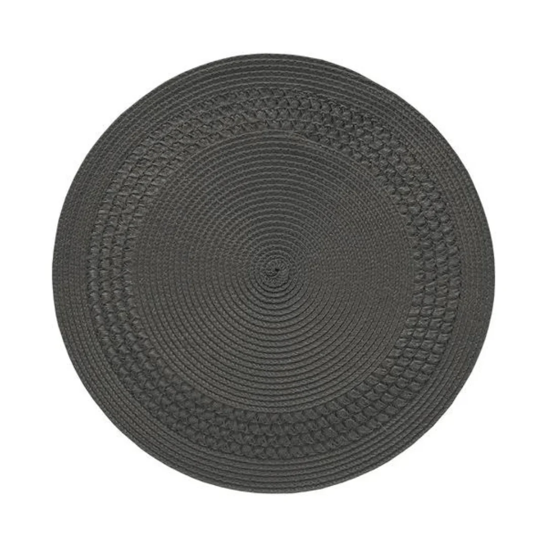 Jogo Americano Avulso Luna Tresse Carvão 38cm
